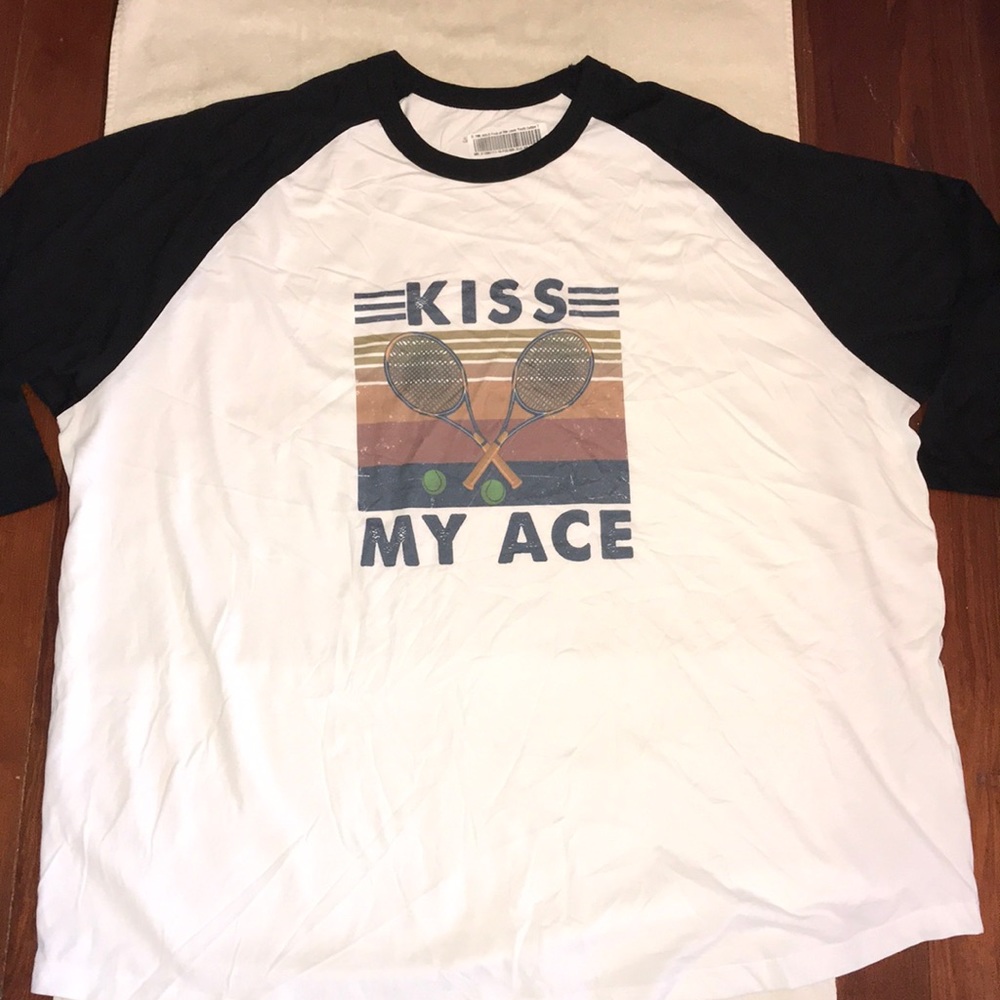 Sport-Tek Tennis themed T-shirt SIZE 4XL